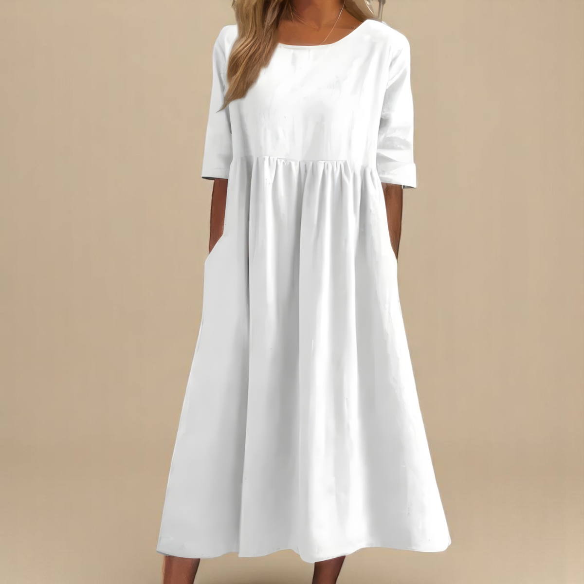Emily dress White