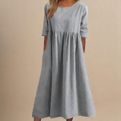 Emily dress Light Gray