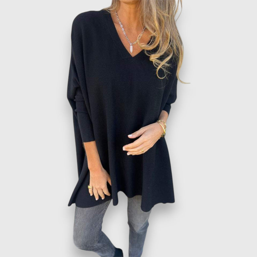 Rosie Oversized V-Neck Sweater