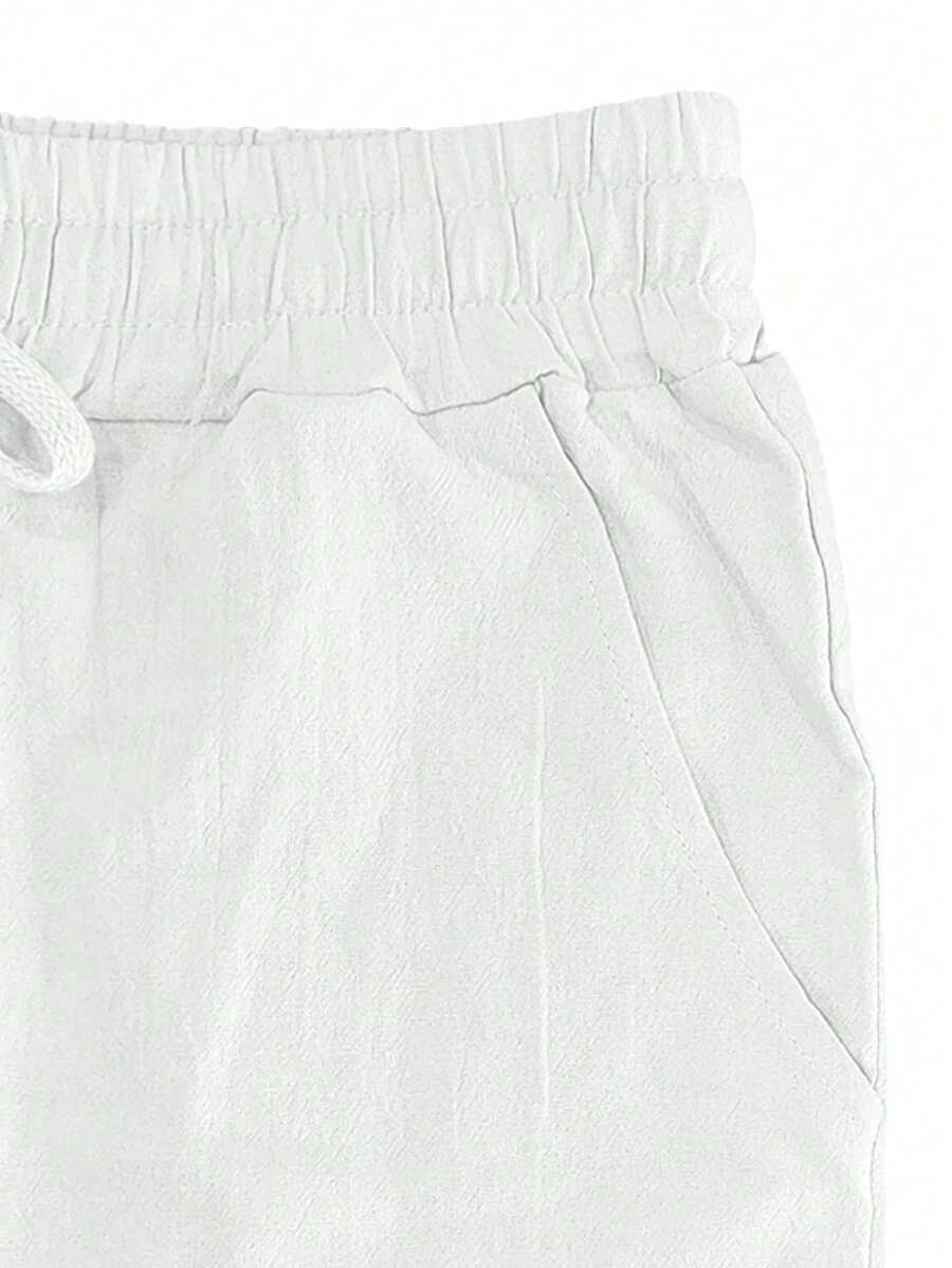 Rocco | Pantaloni in Lino con Coulisse