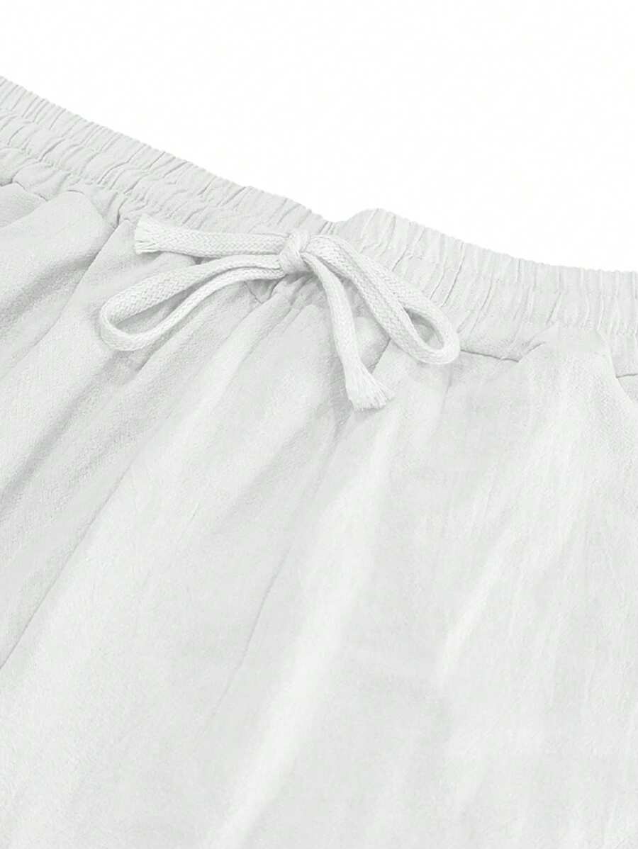 Rocco | Pantaloni in Lino con Coulisse