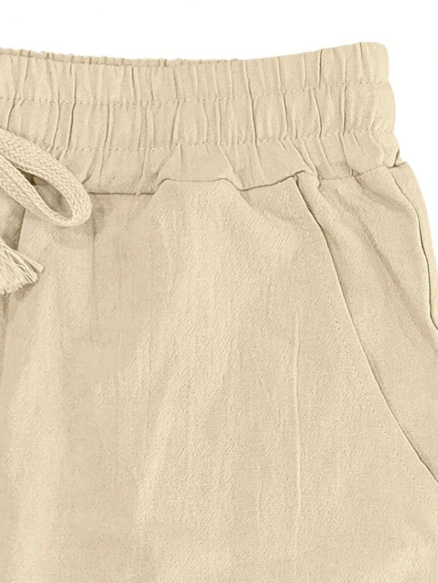 Rocco | Pantaloni in Lino con Coulisse