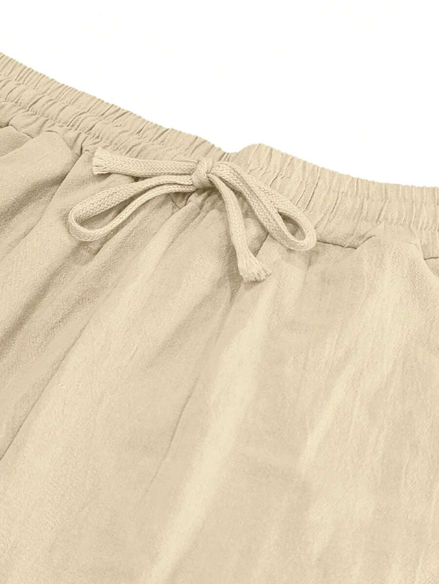 Rocco | Pantaloni in Lino con Coulisse