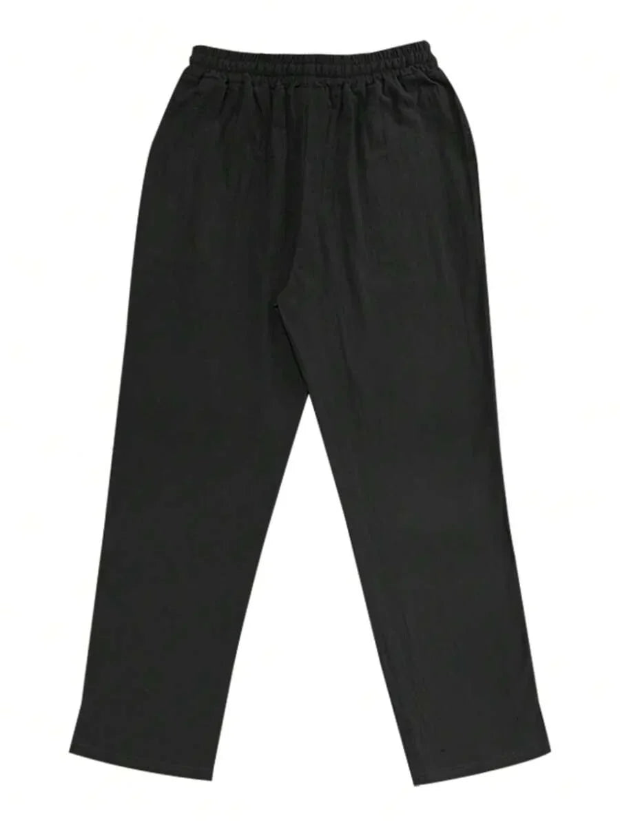 Rocco | Pantaloni in Lino con Coulisse