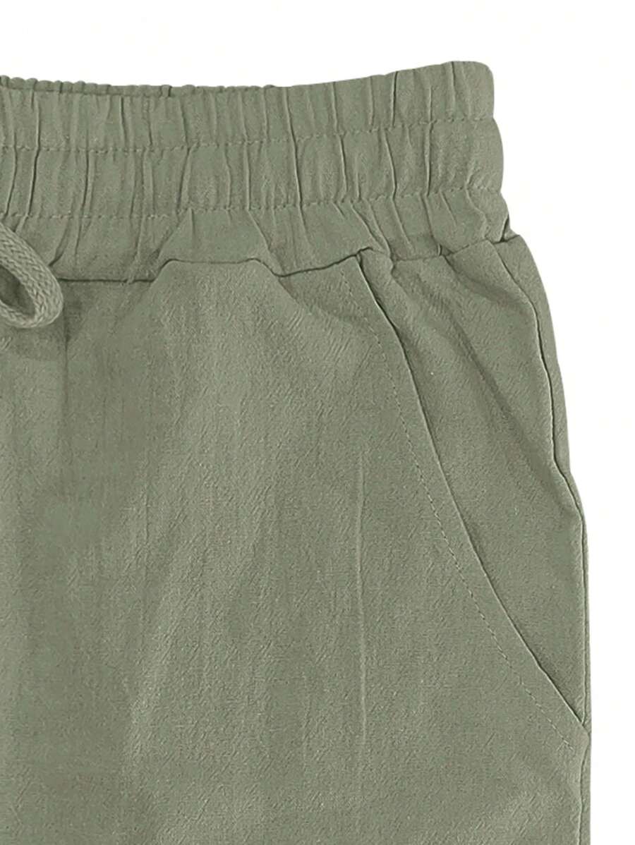 Rocco | Pantaloni in Lino con Coulisse
