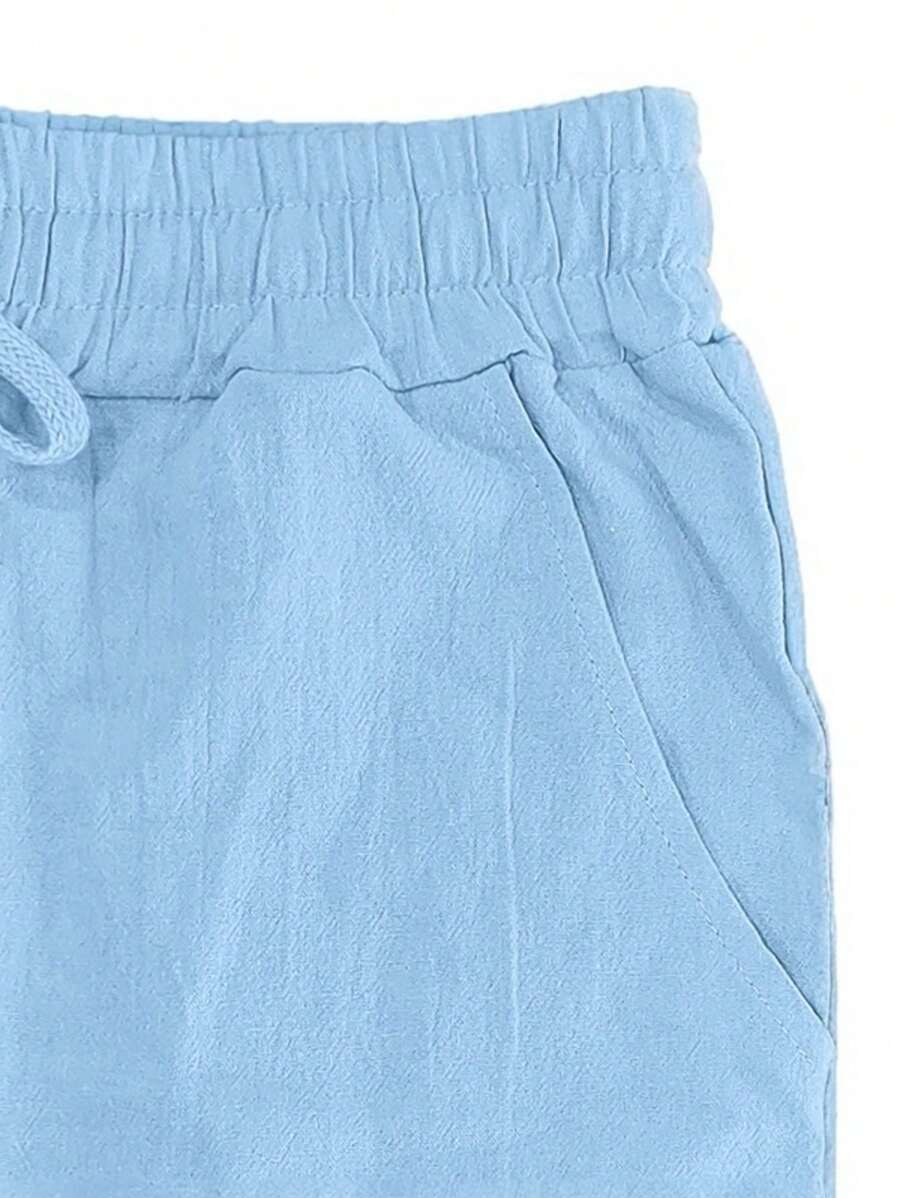 Rocco | Pantaloni in Lino con Coulisse