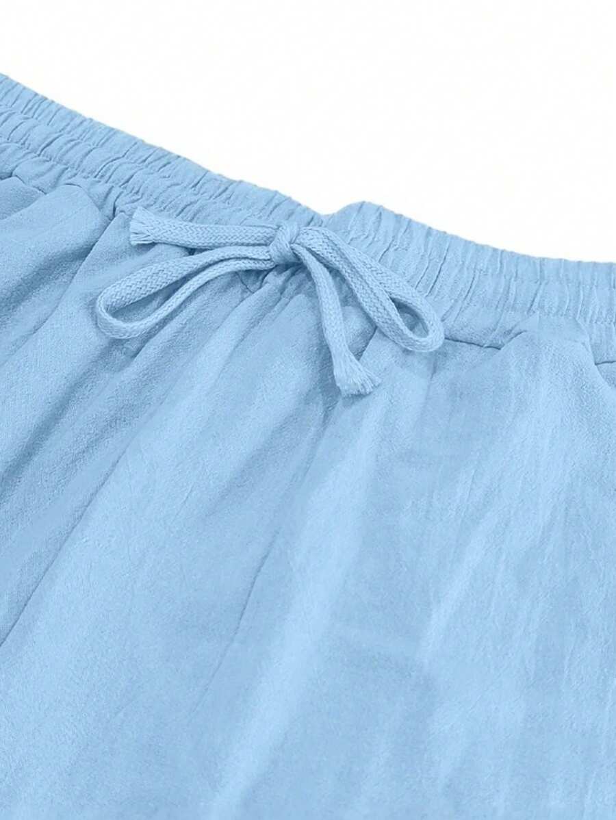 Rocco | Pantaloni in Lino con Coulisse