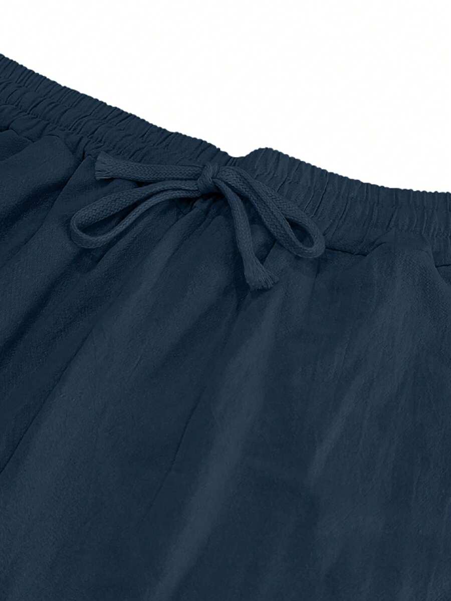Rocco | Pantaloni in Lino con Coulisse