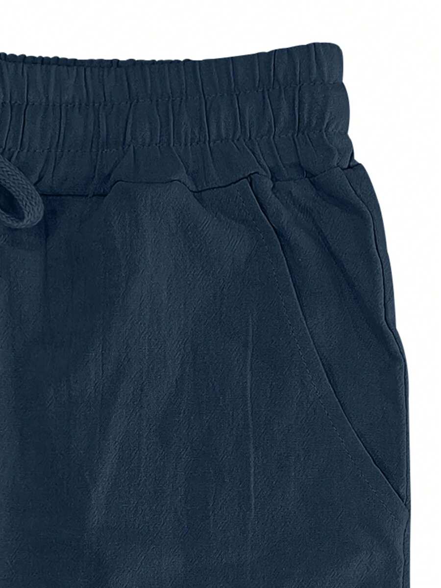 Rocco | Pantaloni in Lino con Coulisse