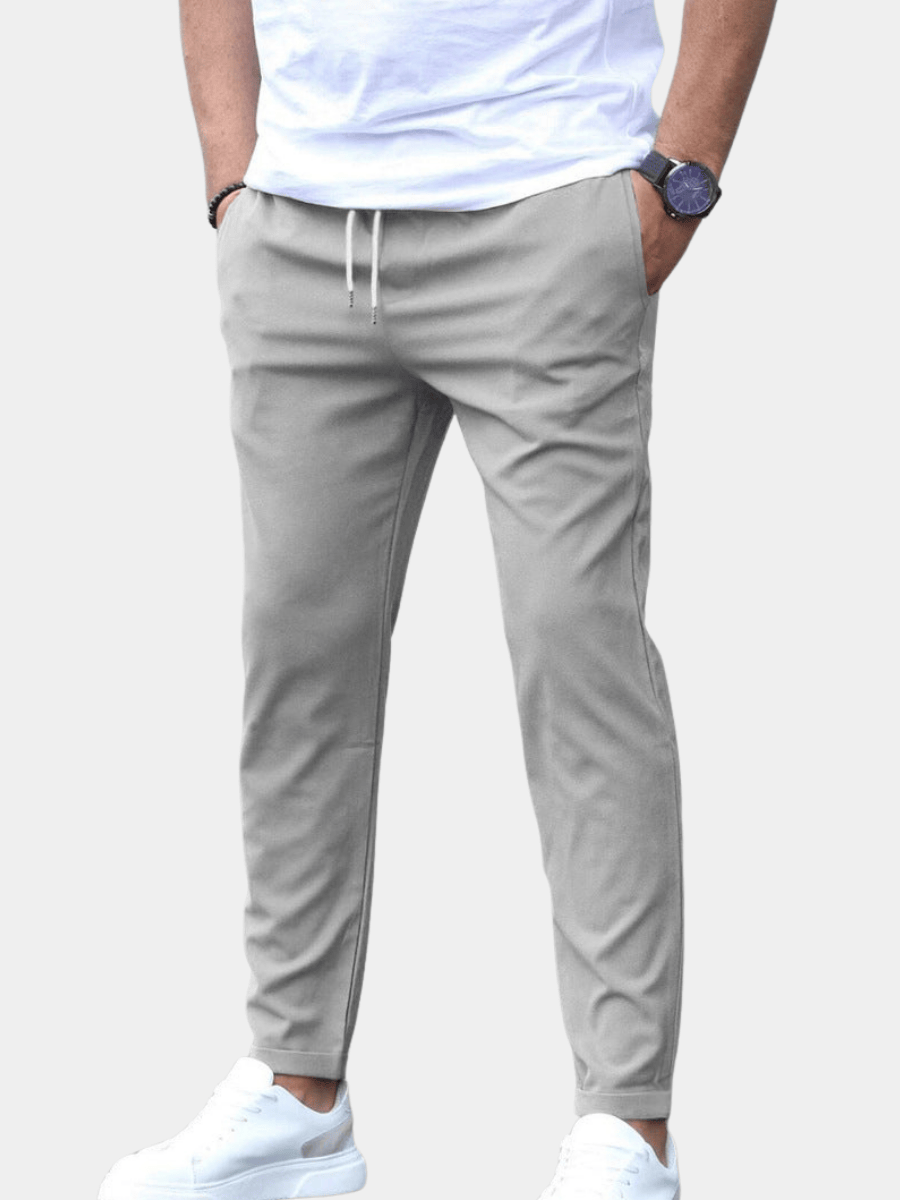 Marco | Pantaloni Elasticizzati in Twill