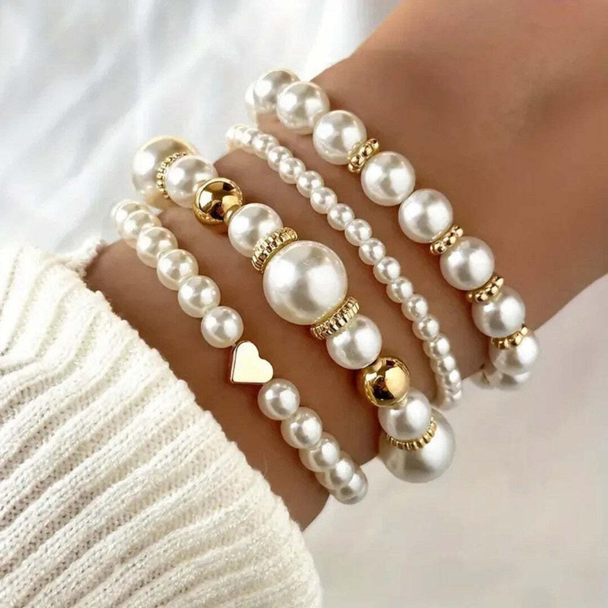 Set Bracciali Perla Squisiti