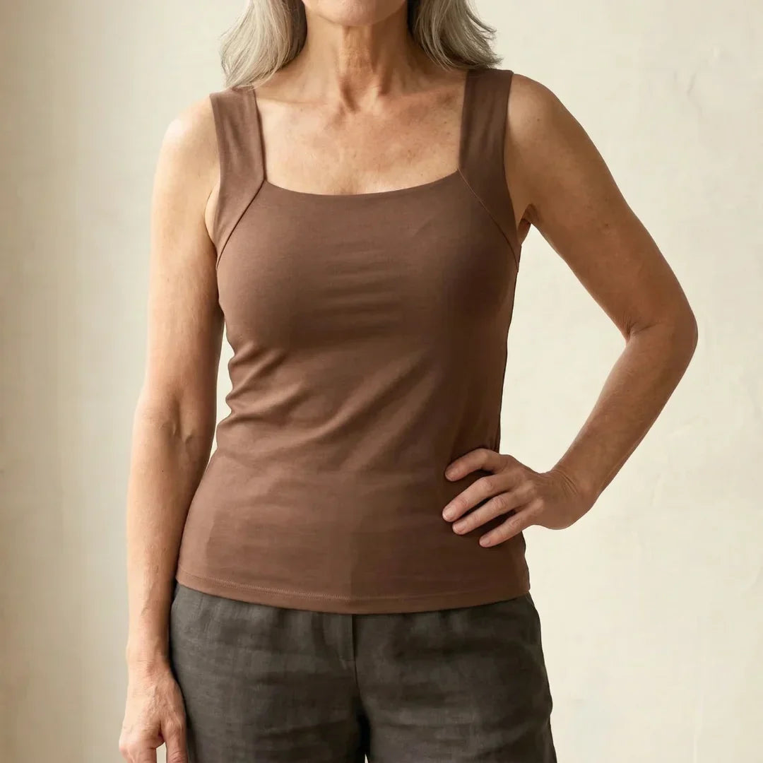 Roxanne | Canotta con Reggiseno Integrato