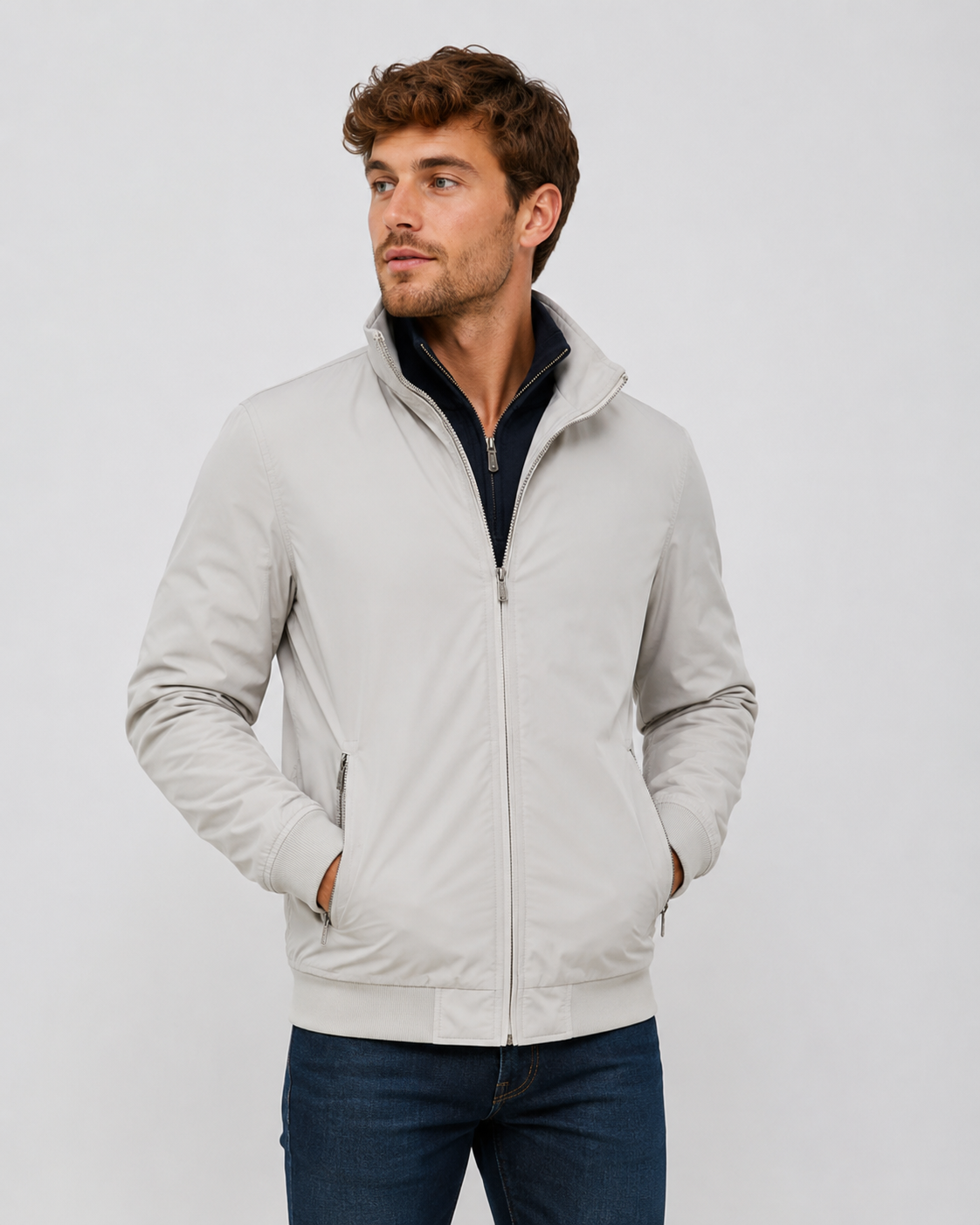 Men's Casual Bomber Jacket