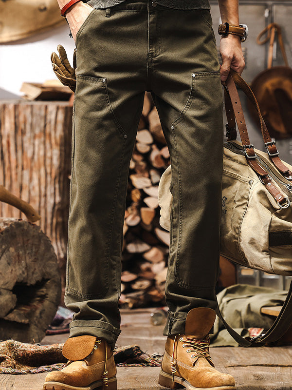 Piero | Pantaloni Utility in Cotone