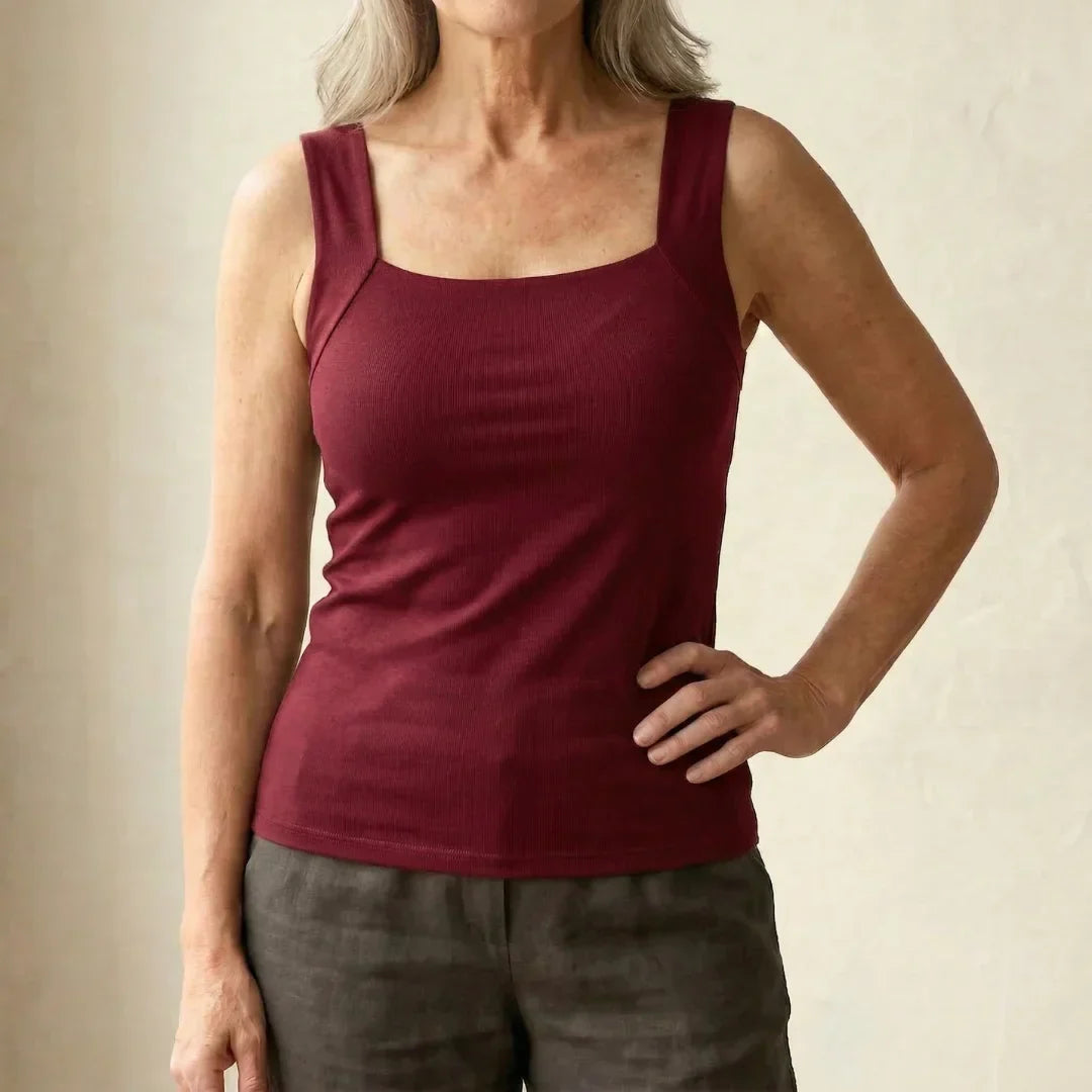 Roxanne | Canotta con Reggiseno Integrato