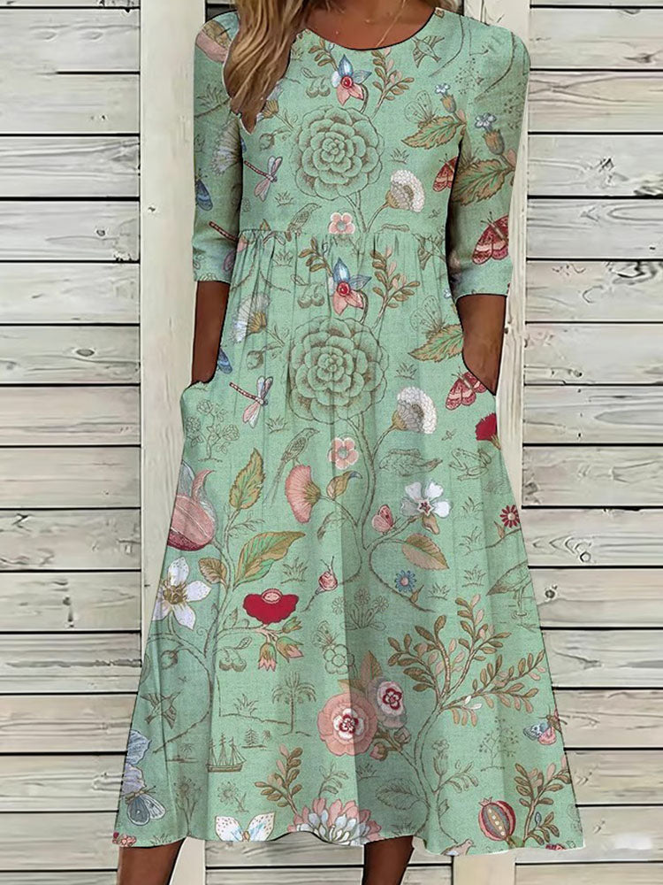 Florence dress Green