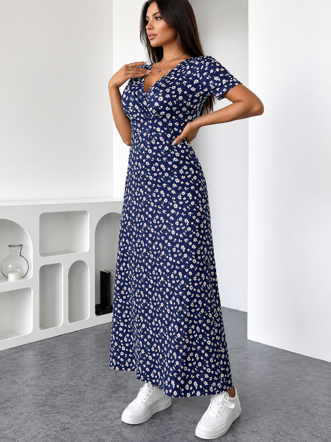 Lucia™ – Abito Midi Floreale