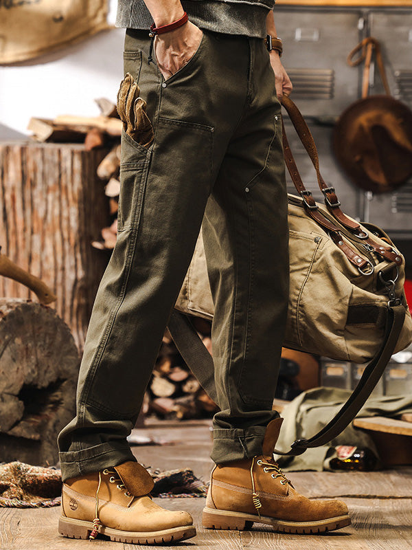 Piero | Pantaloni Utility in Cotone