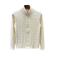 Maglione da uomo taglie forti a trecce