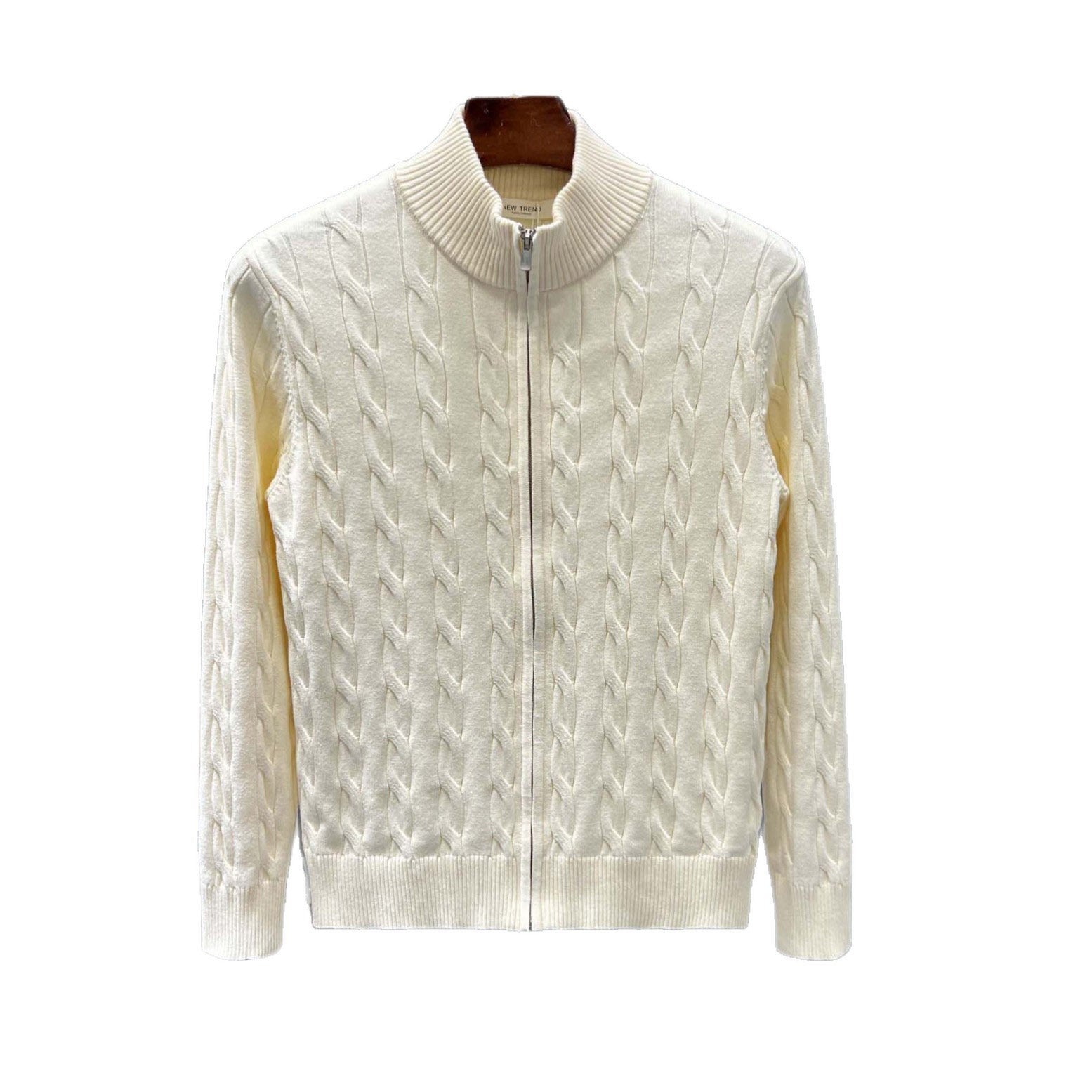 Maglione a Trecce Taglie Forti da Uomo