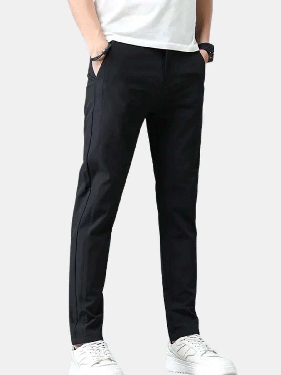 Fausto | Pantaloni Slim Ultraleggeri