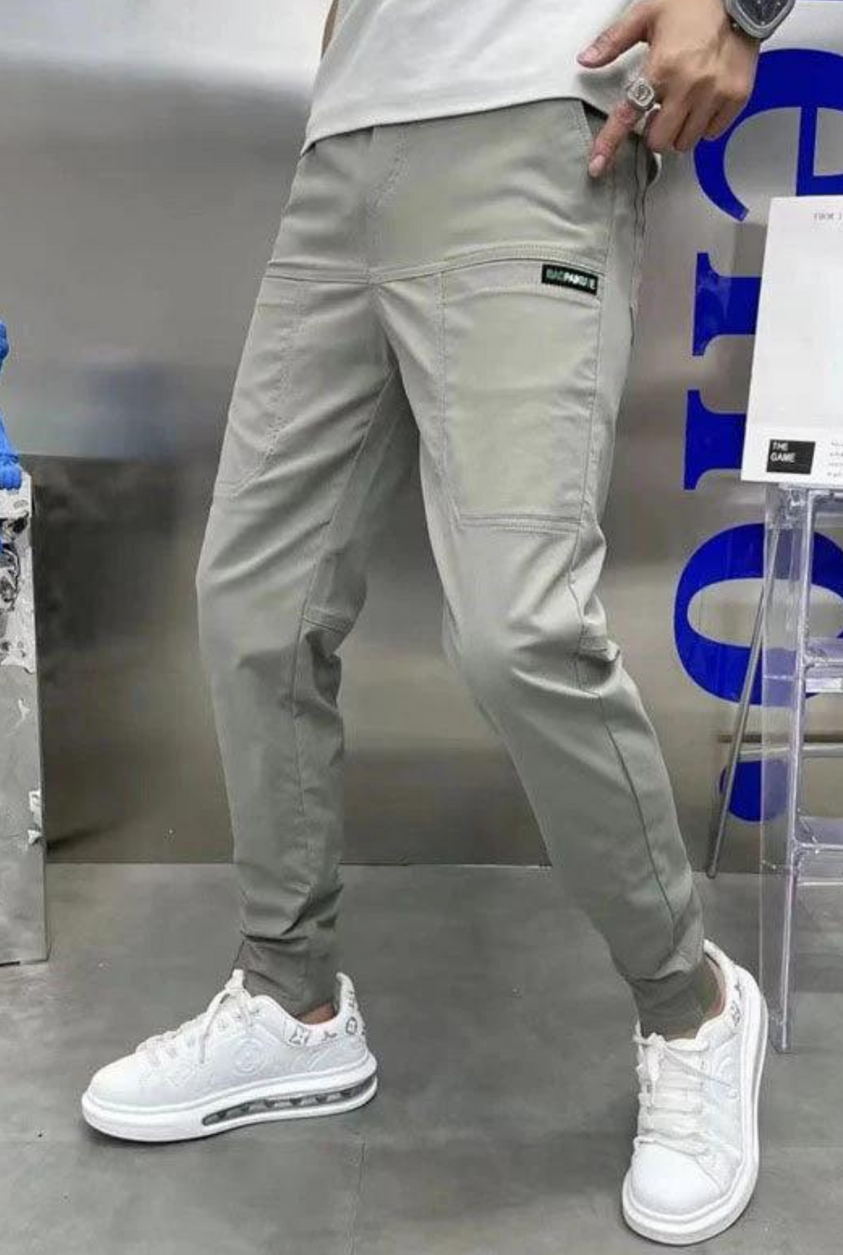 Amedeo | Pantaloni Cargo Stretch Comfort