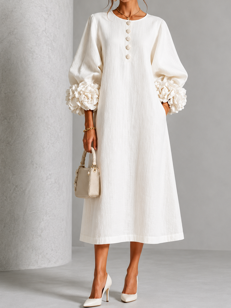 Rosalie | Abito floreale midi