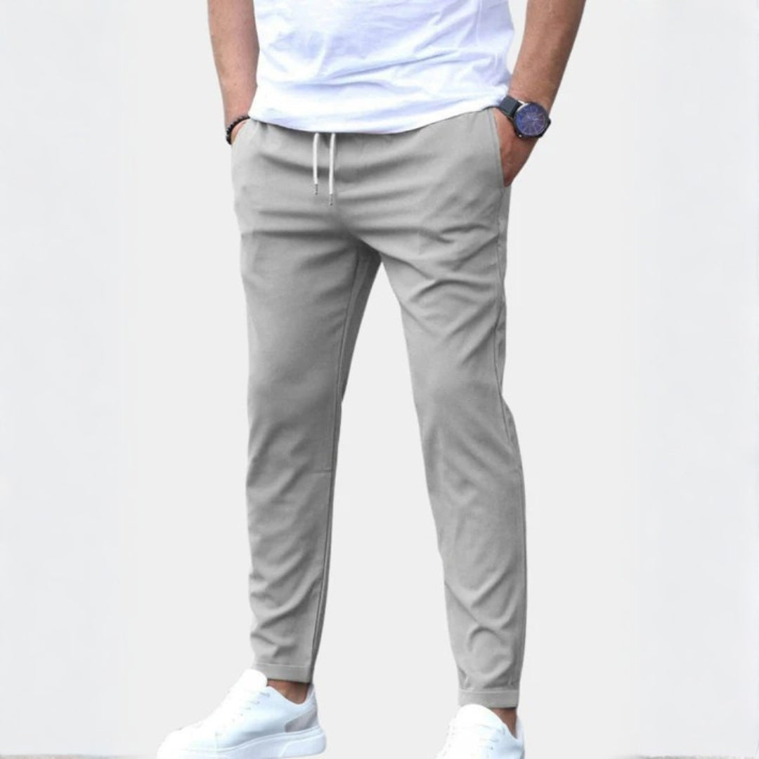 Agostino | Pantaloni Elasticizzati Premium