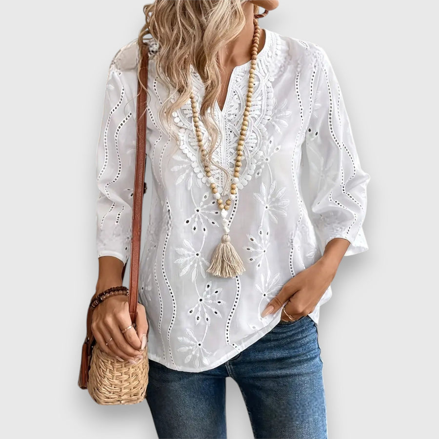 Tessa Eyelet Blouse