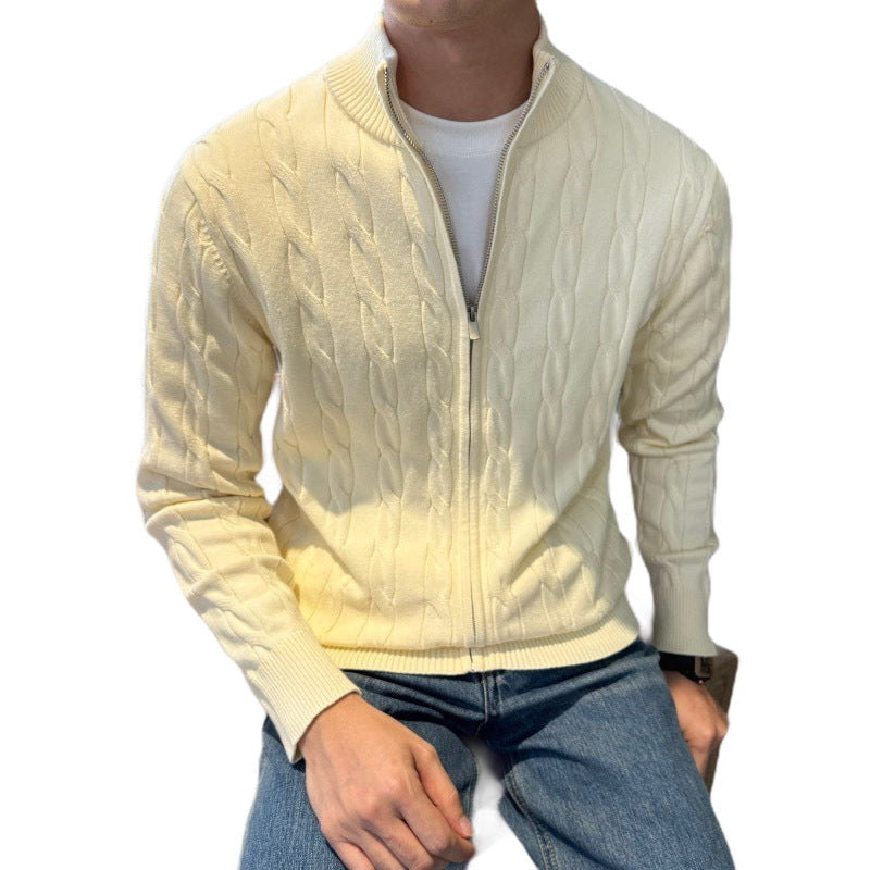 Maglione a Trecce Taglie Forti da Uomo
