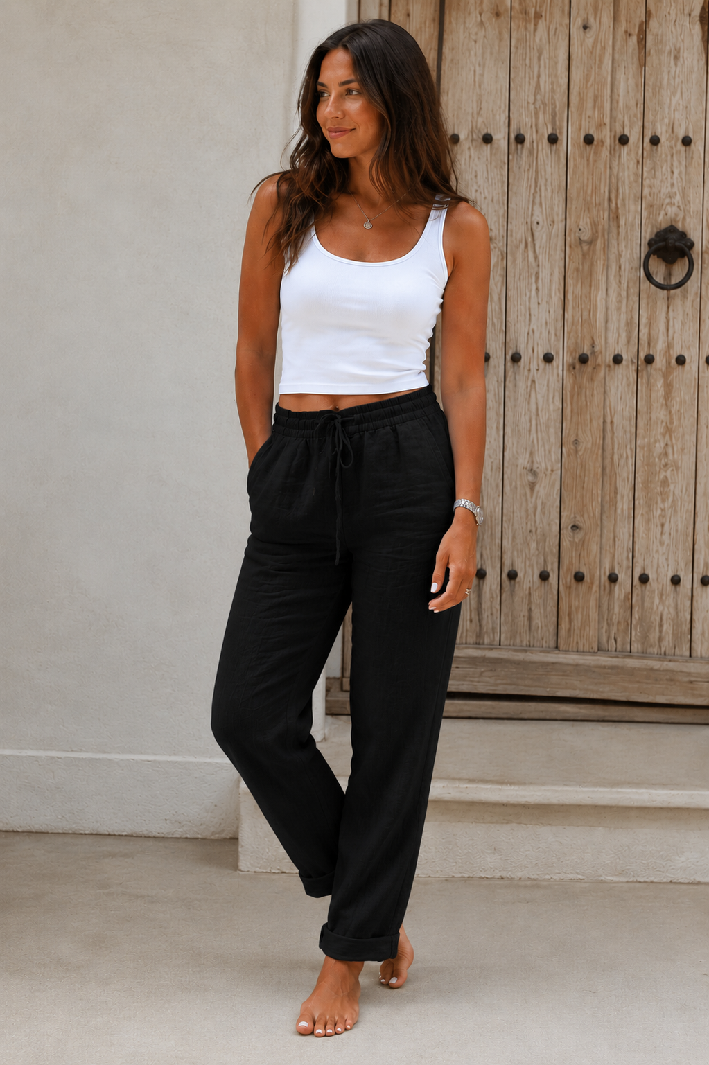 Linnen Comfort Broek