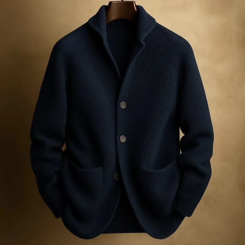 Andrea | Cardigan en laine mélangée à boutons