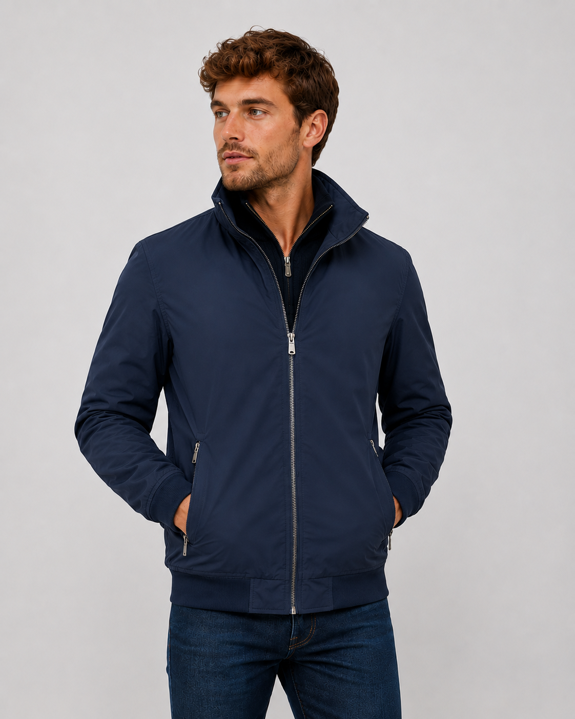 Men's Casual Bomber Jacket