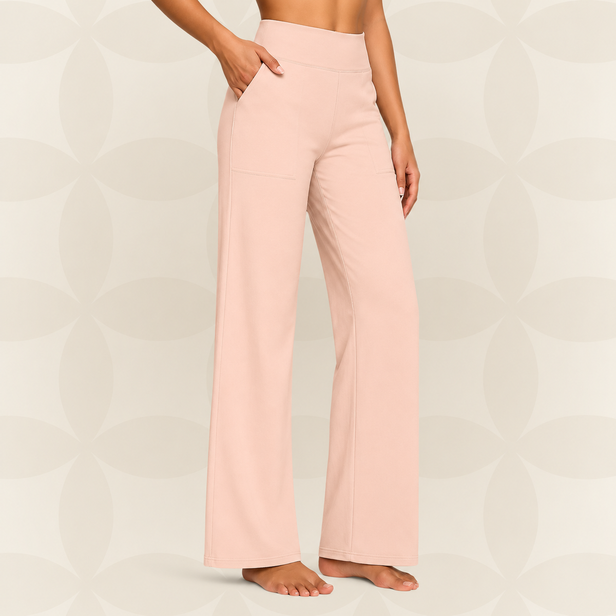 Pantaloni a Gamba Larga Eleganti e Comodi