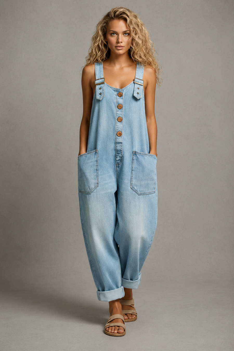 Salopette Denim Casual