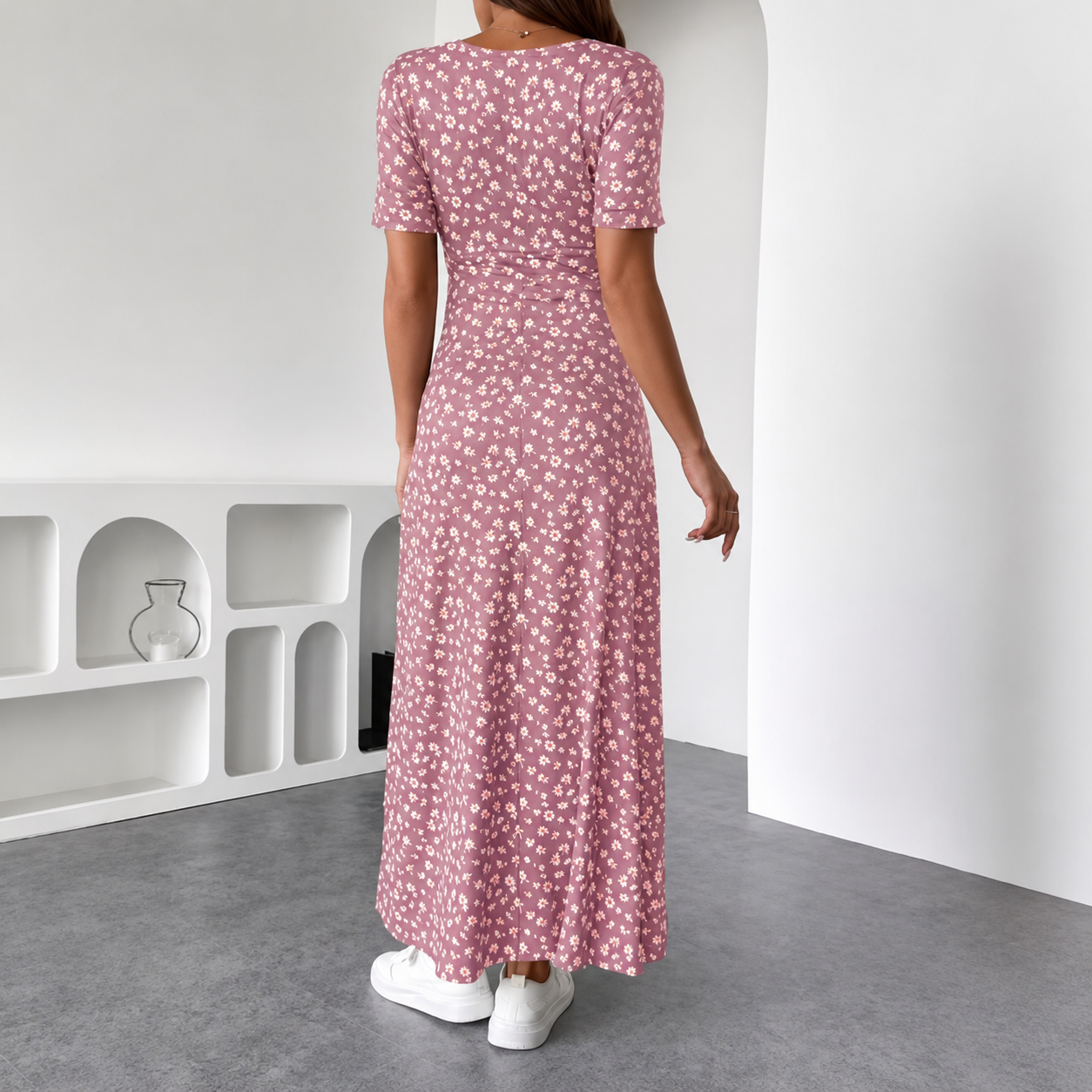 Lucia™ – Abito Midi Floreale
