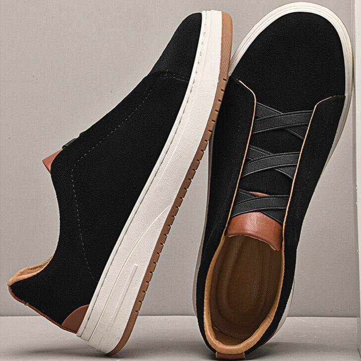 Massimo | Scarpe senza Lacci in Camoscio