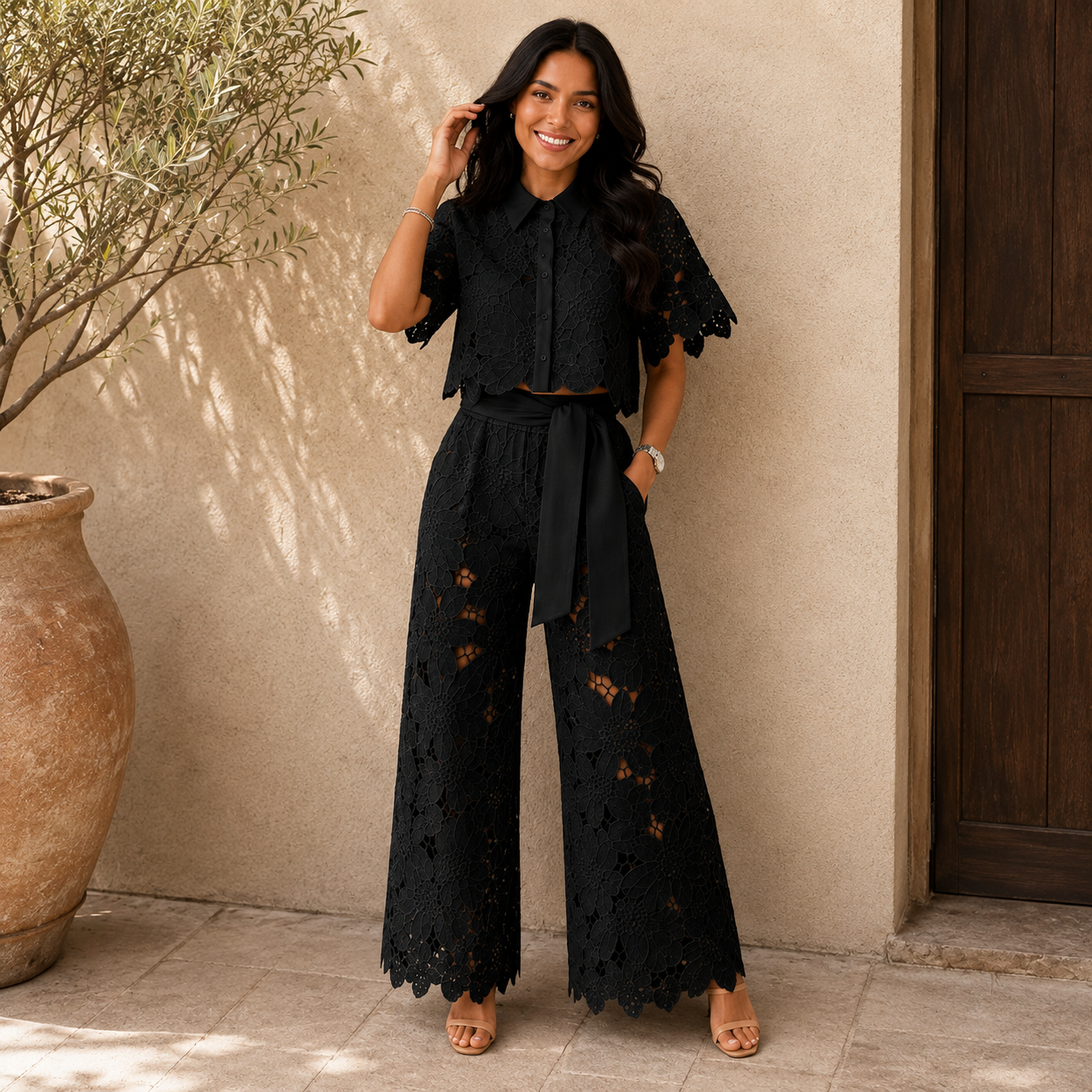 Completo Eleganza in Pizzo