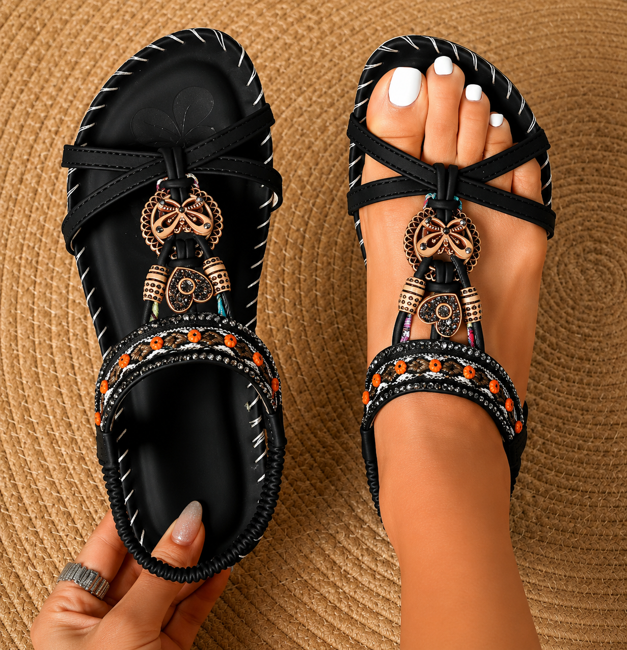 Elena | Sandali Comfort Boho Chic