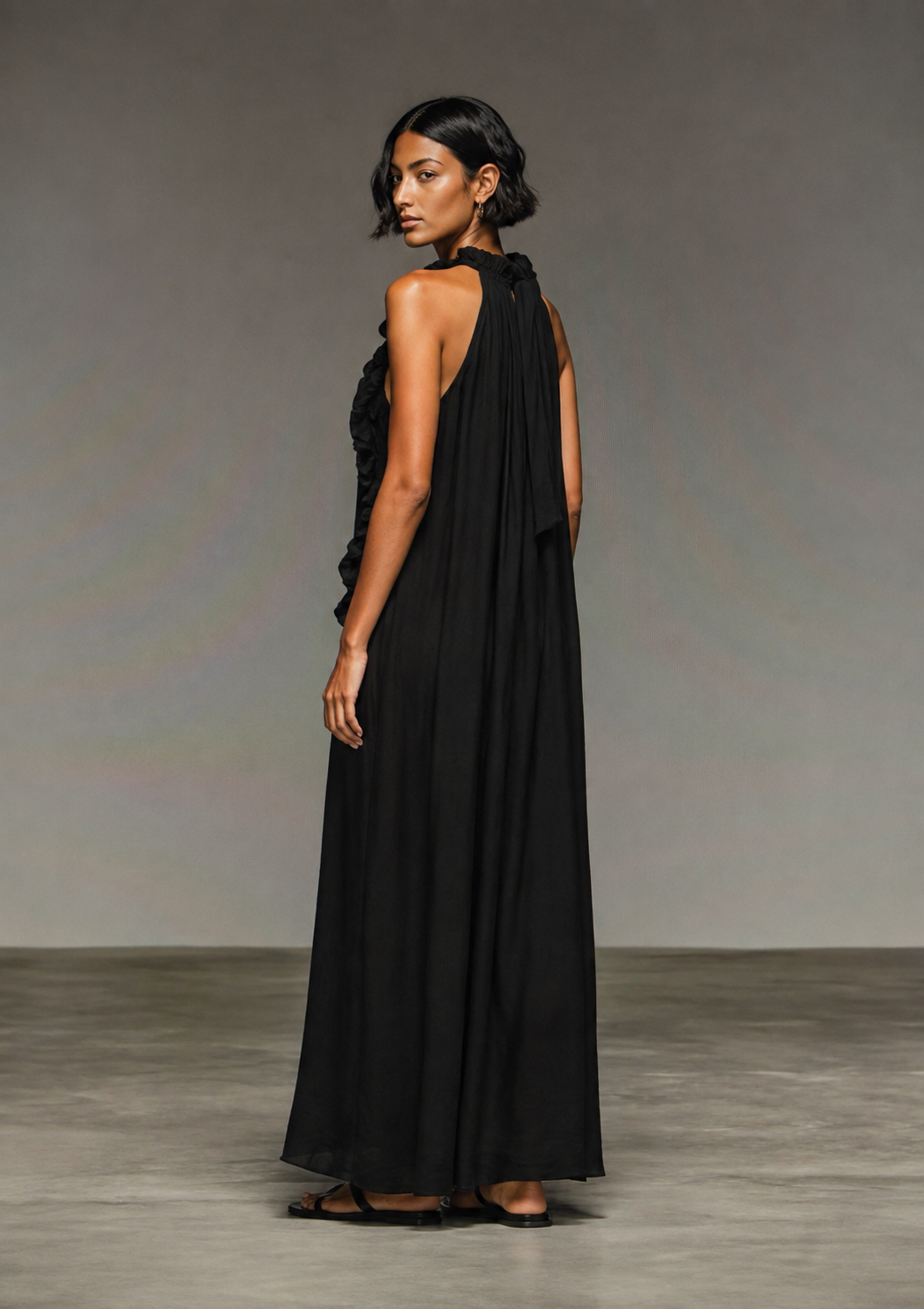 Ava Abito maxi con Tasche