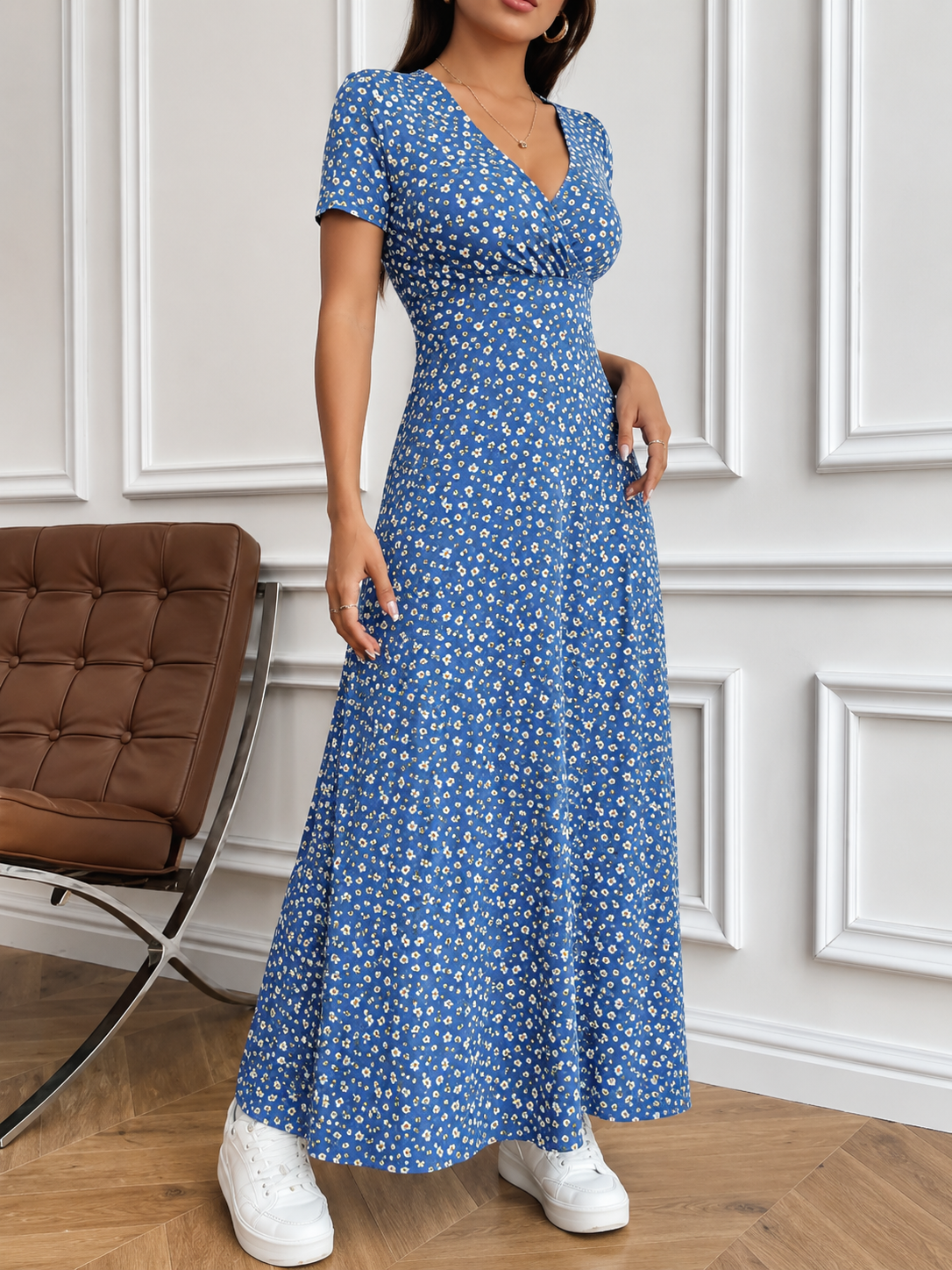 Lucia™ – Abito Midi Floreale