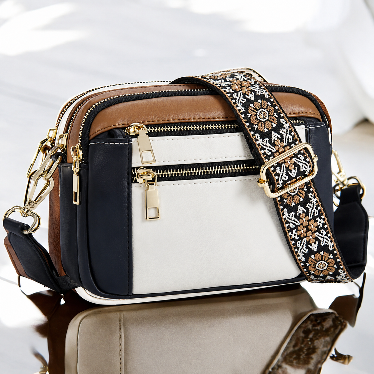 Hannelore – Borsa a Tracolla Regolabile Crossbody