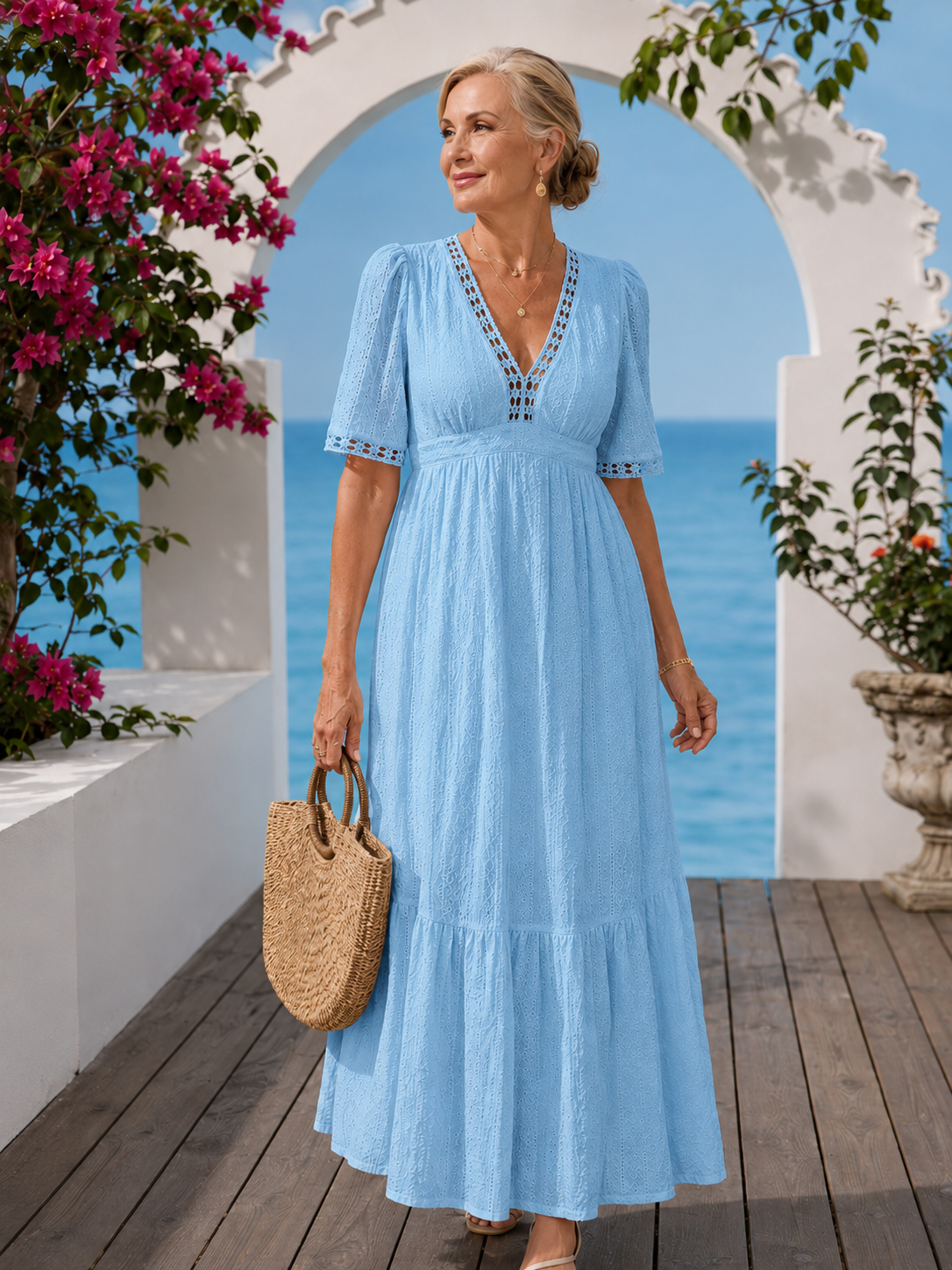 Elowen dress detail