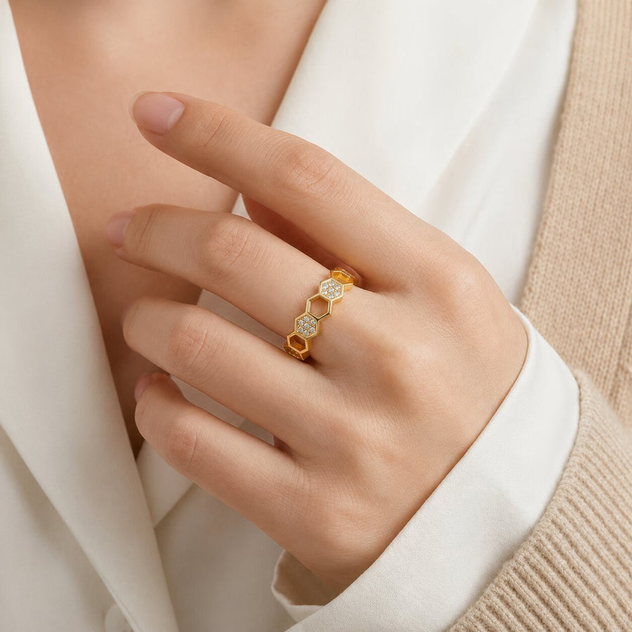 Anello Catena Verona Regolabile