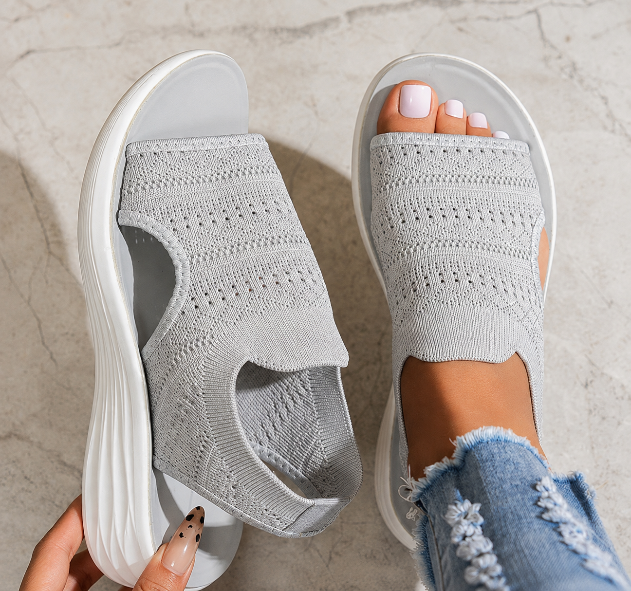 Livia™ | Sandali con Plateau Comfort