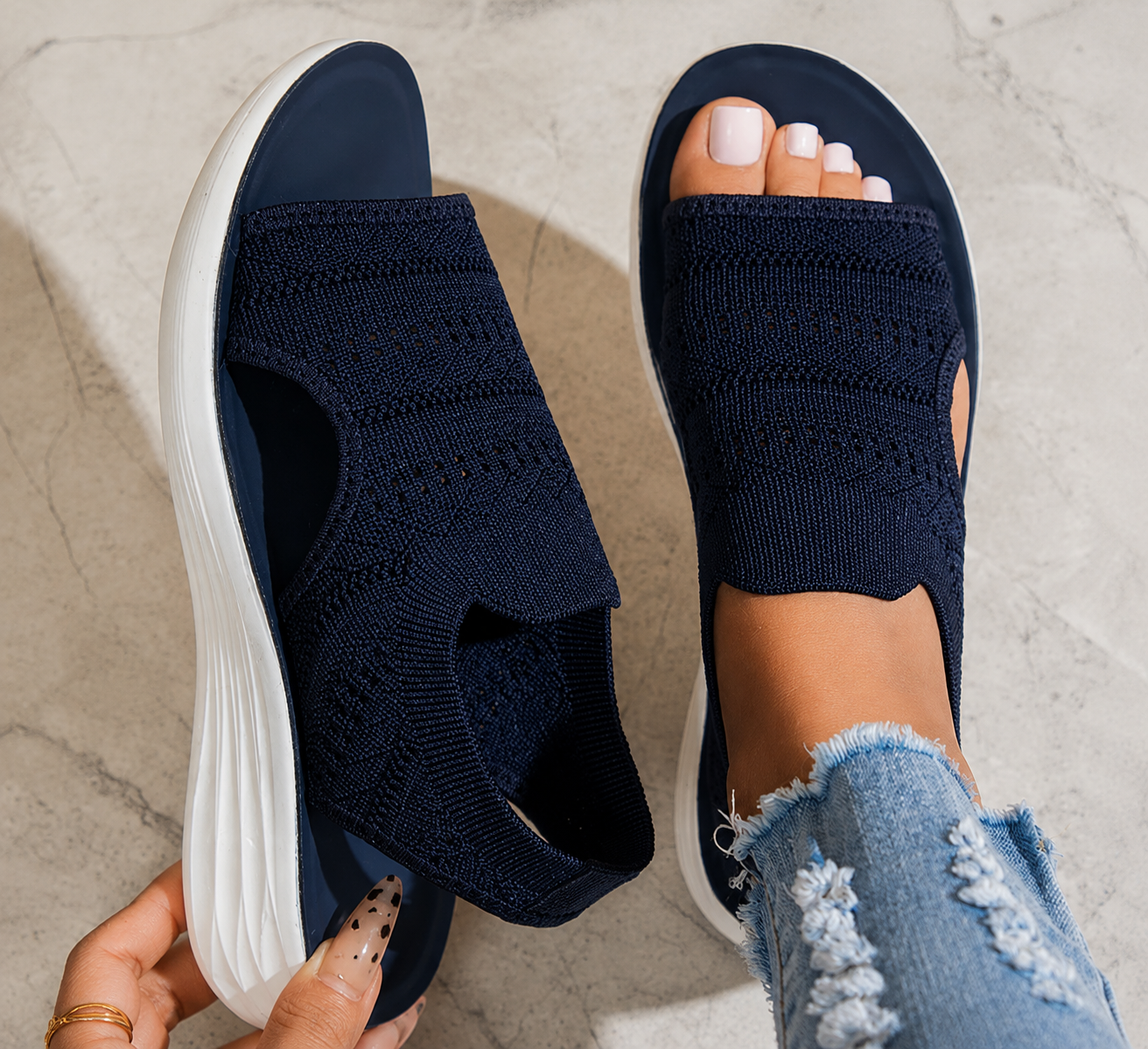 Livia™ | Sandali con Plateau Comfort