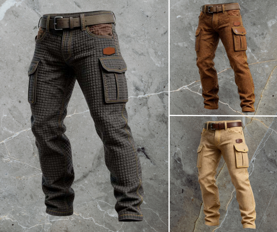 Attilio | Pantaloni Cargo Rinforzati