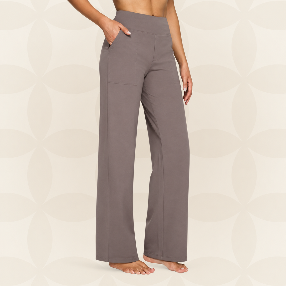 Pantaloni a Gamba Larga Eleganti e Comodi