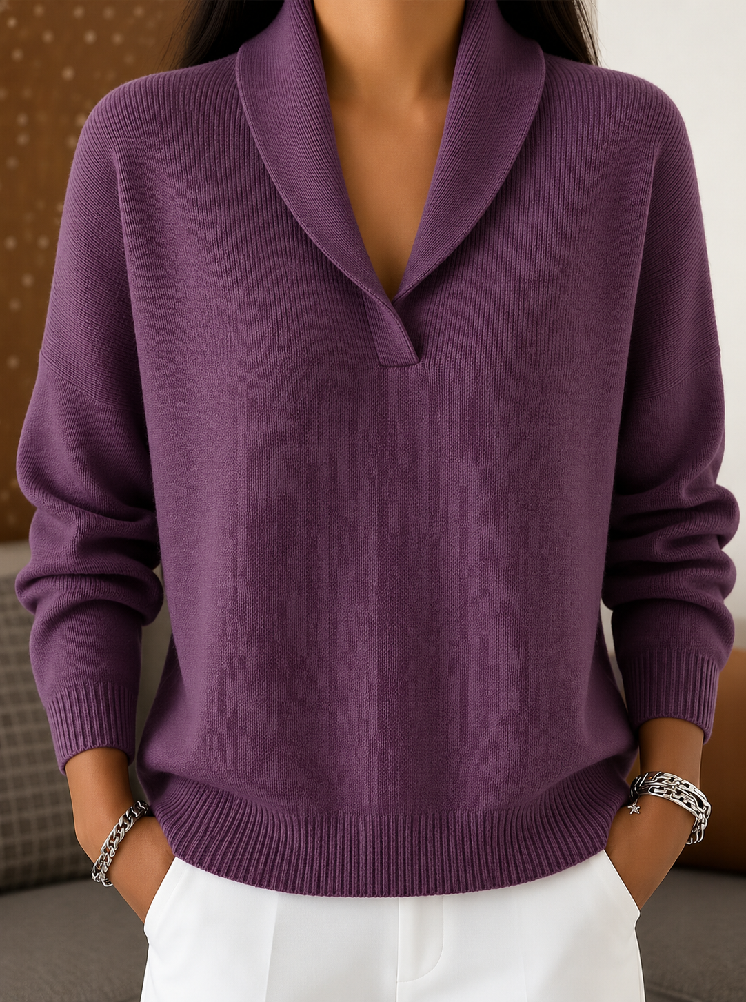Maglione in Maglia