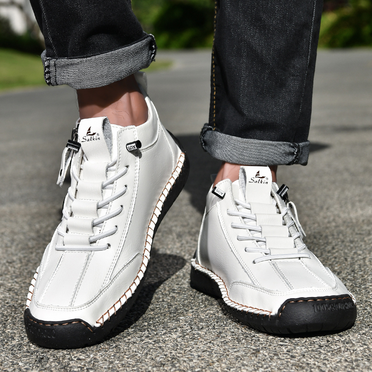 Giovanni | Scarpe in Nabuk con Zip